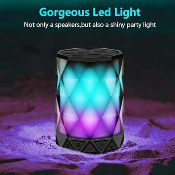 LED Portable Bluetooth Speakers 5 Watts - Picture 5 of 9